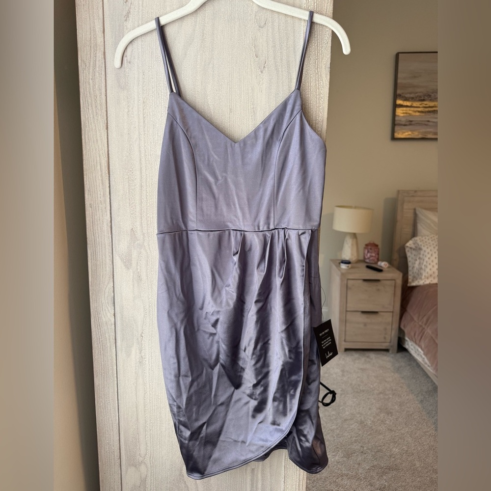 Lulus blue/purple special occasion dress. NWT.  Size small